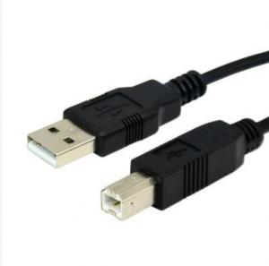 LCCPUSBAMBMBK-5M USB2.0打印線/USB/AM-BM/黑/5M